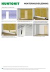 Mdf plater montering Mdf plater montering