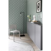 Huntonit Proff vegg -Flugger Flutex 5 4487 og tapet_02